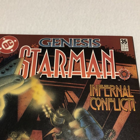 DC COMICS Starman #35 Genesis Infernal Conflict - Picture 3 of 13